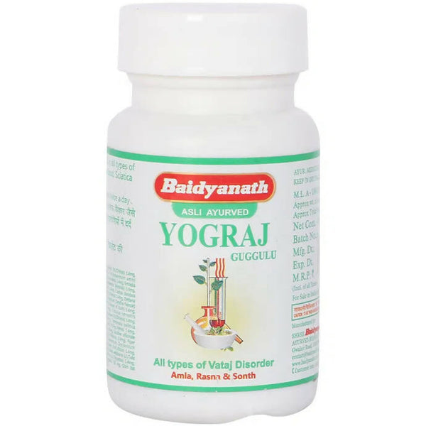 Baidyanath Jhansi Yograj Guggulu Tablets - Distacart