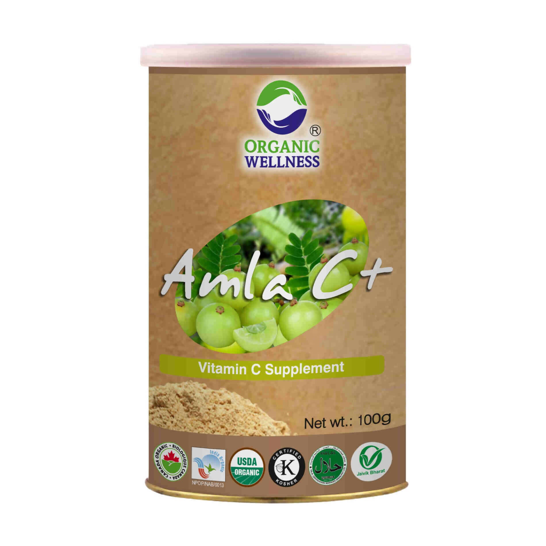 Organic Wellness Amla C+ Powder - Distacart