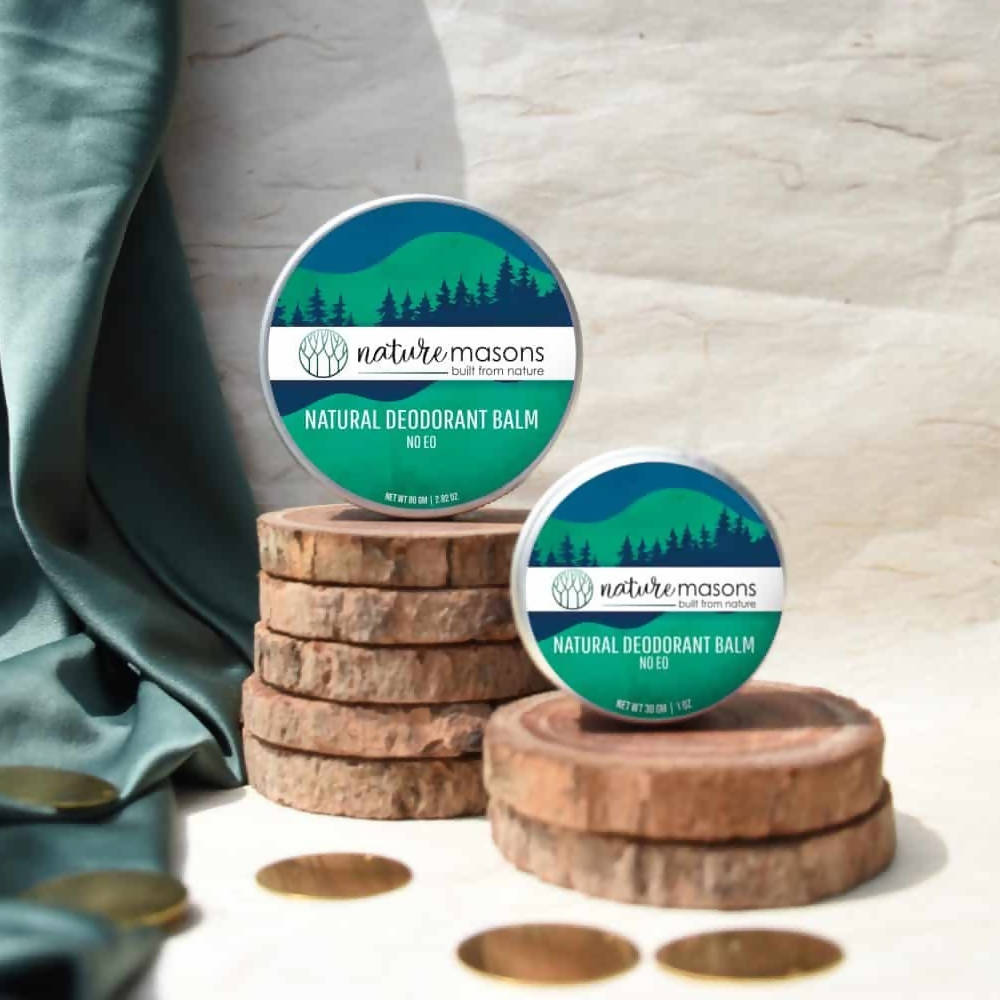 Nature Masons Unscented Natural Deodorant Balm - Distacart