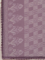 Thumbnail for Tikhi Imli Mauve Batik Saree With Chikankari Lace - Distacart