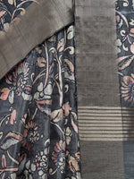 Thumbnail for Soch Floral Zari Silk Blend Saree - Distacart