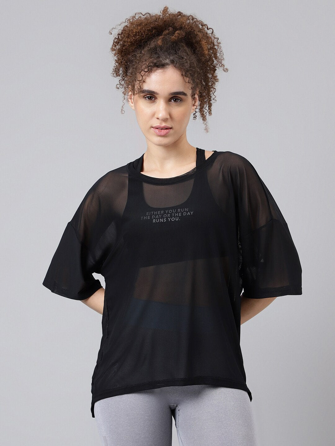 MKH Typography Printed Dri-FIT Relaxed Fit Sports T-shirt - Distacart