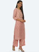 Thumbnail for Biba Women Ethnic Motifs Printed Kurta with Palazzos & Dupatta - Distacart