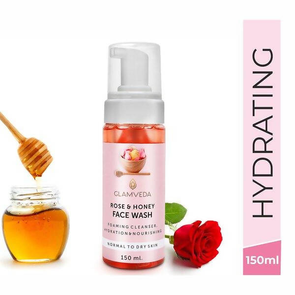 Glamveda Rose & Honey Hydrating Face Wash