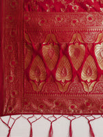 Thumbnail for Sangria Floral Woven Design Kanjeevaram Sarees - Distacart