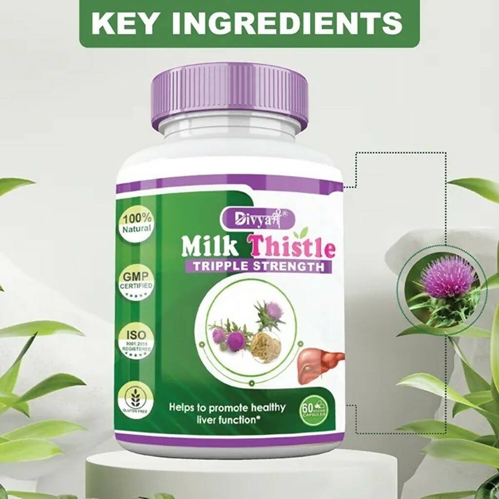Divya Shree Milk Thistle Capsules - Distacart