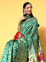 Thumbnail for Saree Mall Ethnic Motifs Saree With Woven Design Border - Distacart