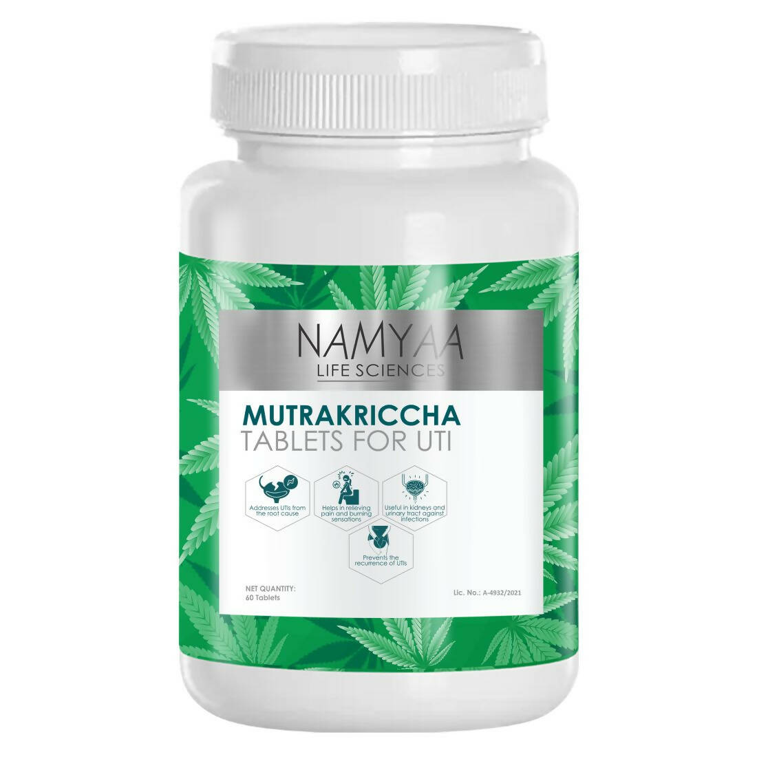 Namyaa Mutrakriccha Tablets for UTI - Distacart