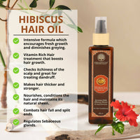 Thumbnail for Organicos Hibiscus Hair Oil - Distacart