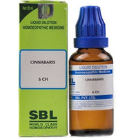 Thumbnail for SBL Homeopathy Cinnabaris Dilution 6 CH