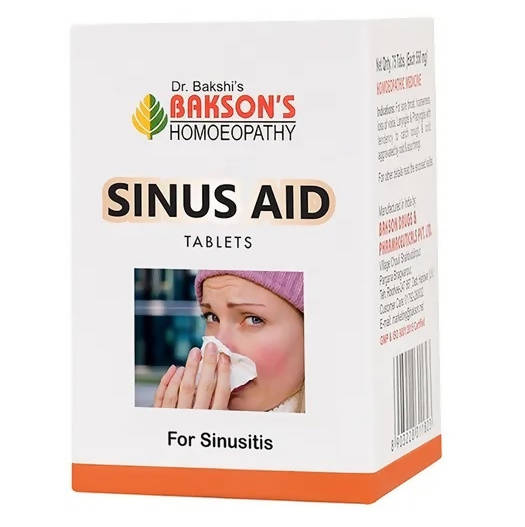 Bakson's Homeopathy Sinus Aid Tablets