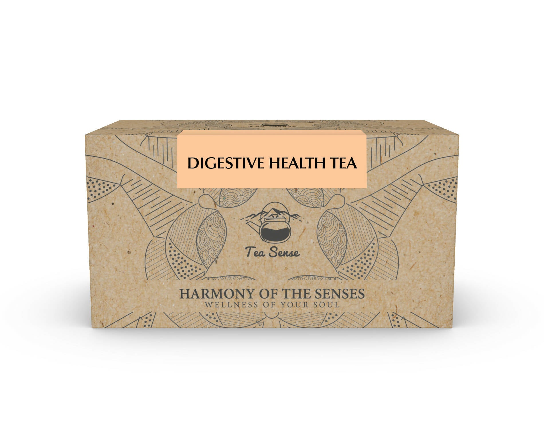 Tea Sense Digestive Health Tea Bags Box - Distacart