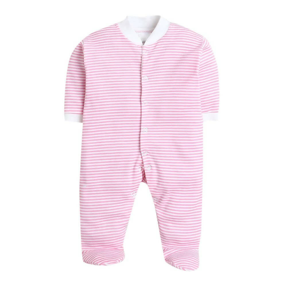 Daddy - G Rompers/Sleepsuits/Jumpsuit /Night Suits for New Born Babies - Pink - Distacart