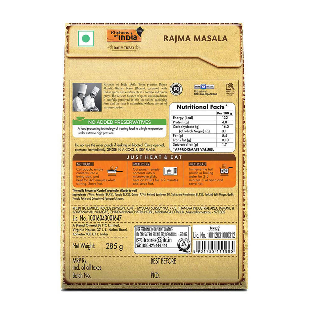 Kitchens of India Rajma Masala - Distacart