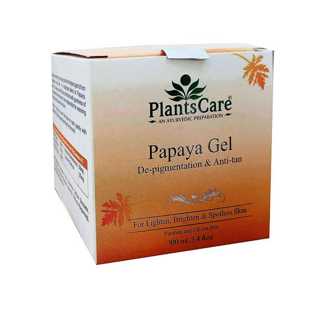 Plants Care Papaya Gel De-pigmentation & Anti tan - Distacart