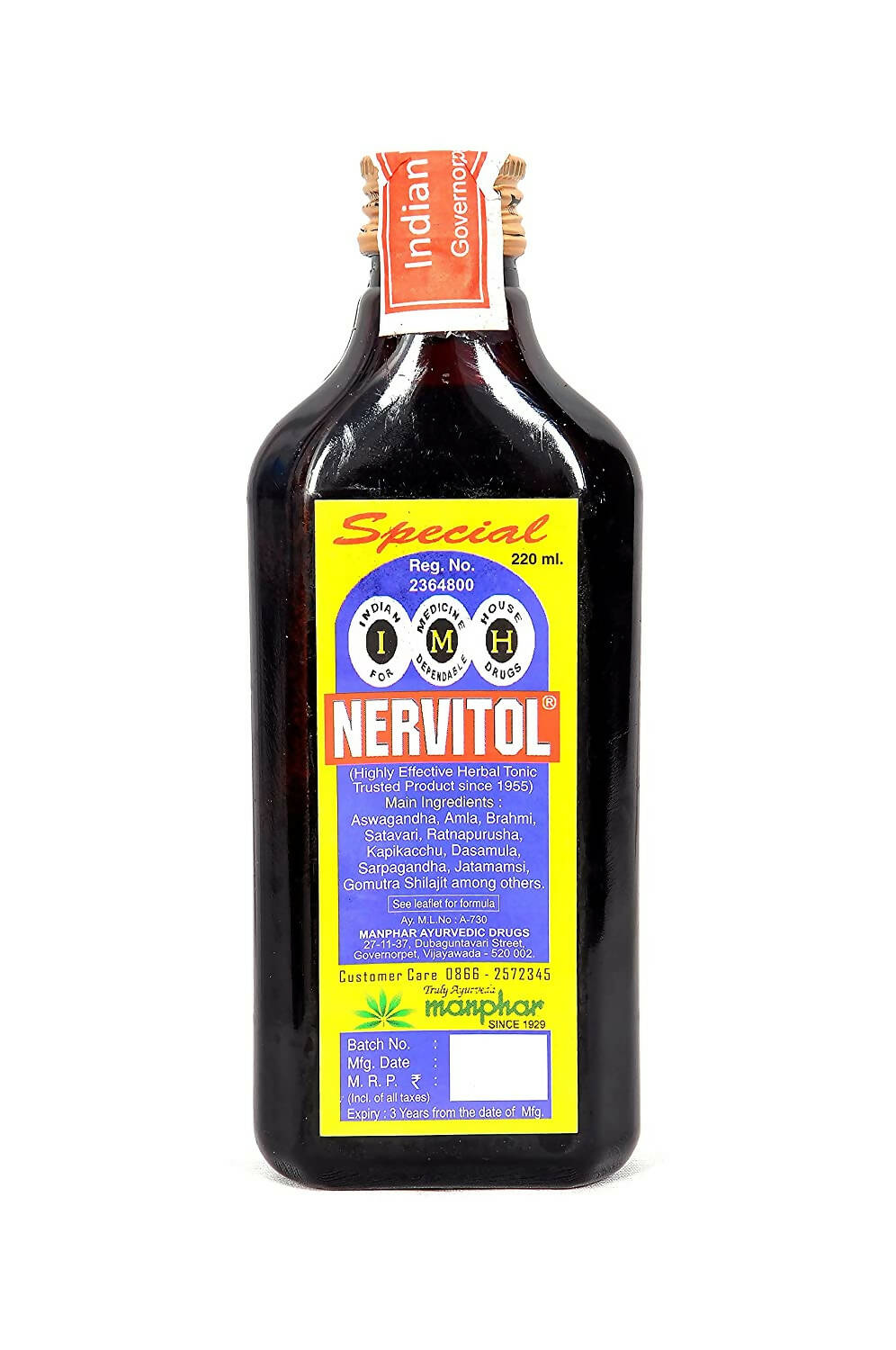 Manphar Nervitol - Distacart
