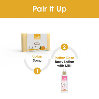 TAC - The Ayurveda Co. Ubtan Soap - Distacart
