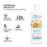 Thumbnail for BabyChakra Strengthening Baby Hair Oil - Distacart