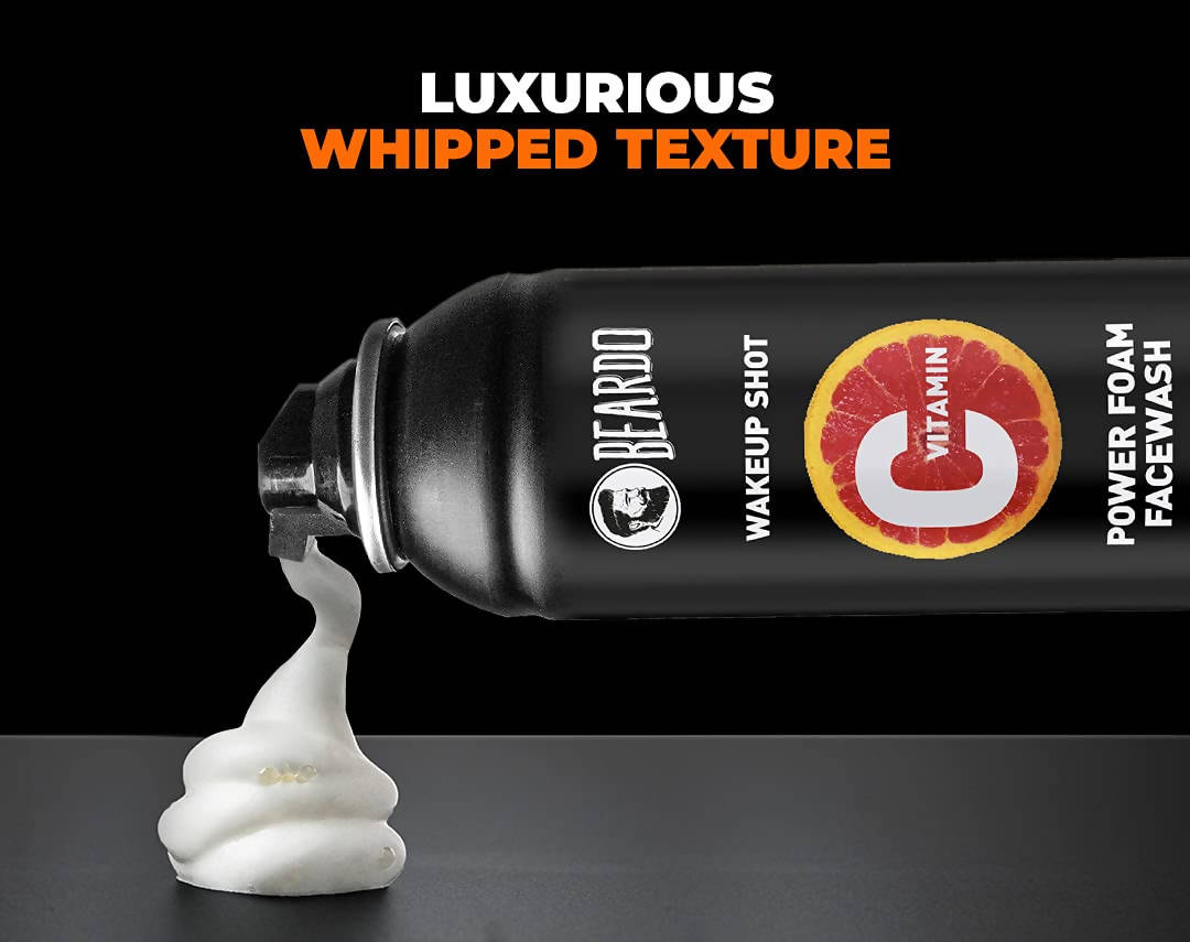 Beardo Vit-C Power-Foam Facewash - Distacart