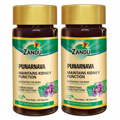 Zandu Punarnava Capsules - Distacart