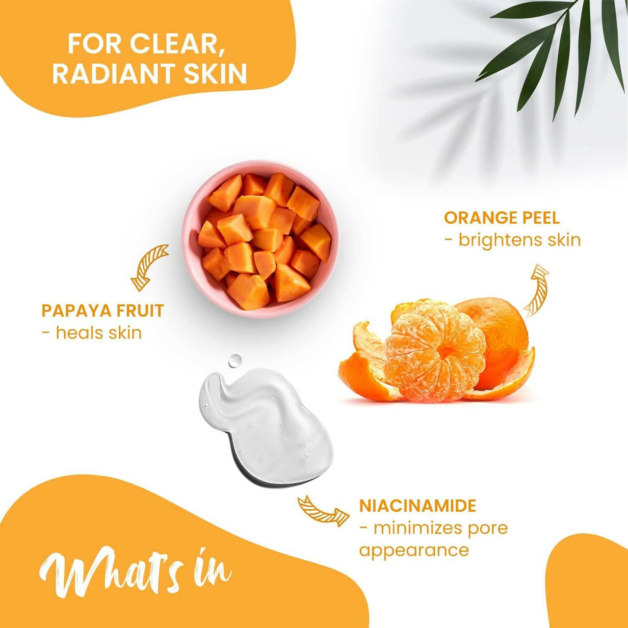 NutriGlow NATURAL'S Advanced Pro Formula Papaya for Skin Brightening & Tan Removal Face Wash - Distacart