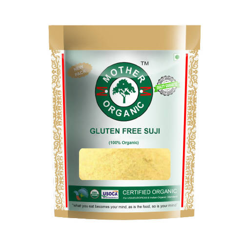 Mother Organic Gluten Free Suji - Distacart