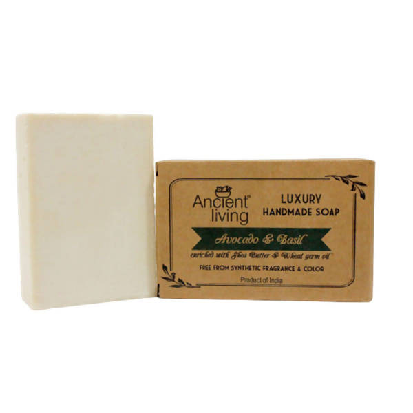 Ancient Living Avacado & Basil Luxury Handmade Soap