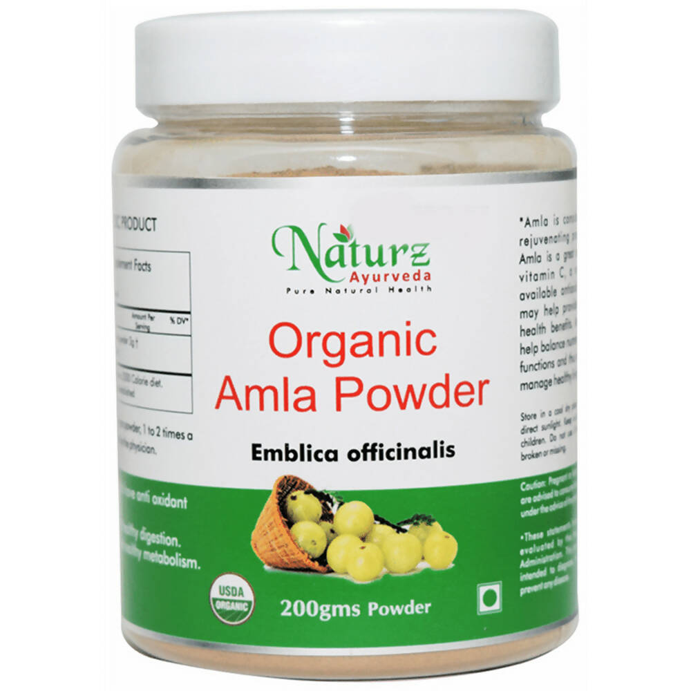 Naturz Ayurveda Organic Amla Powder - Distacart