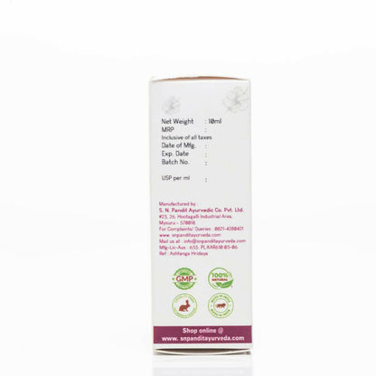 S N Pandit Ayurveda Kumkumadi Taila - Distacart