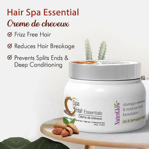 NutriGlow Hair Spa Cream with Damage Reverse & Moisture Lock Formulation for Dry & Damaged Hair - Distacart