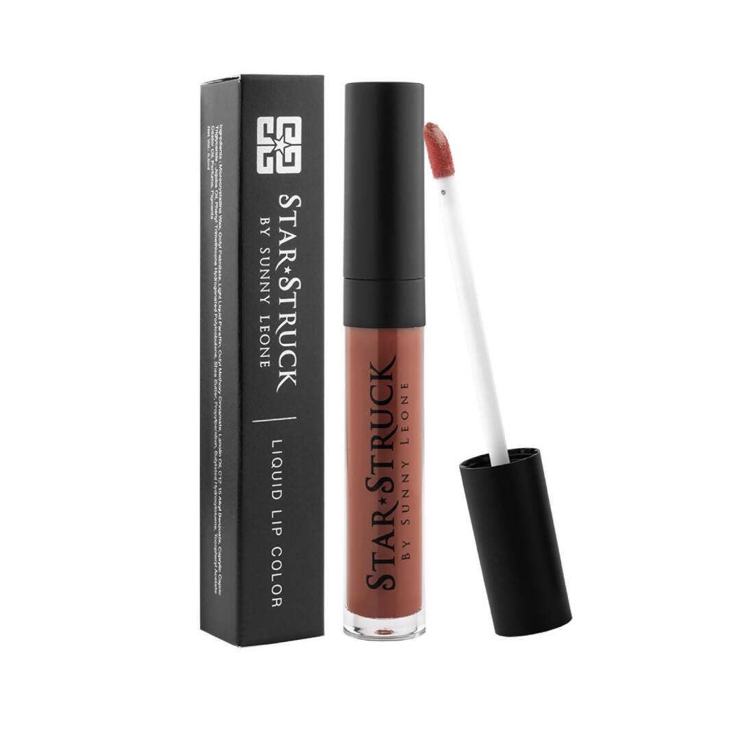 Star Struck By Sunny Leone Liquid Lip Color - Cinammon - Distacart