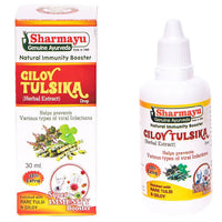 Thumbnail for Sharmayu Ayurveda Giloy Tulsika Drops