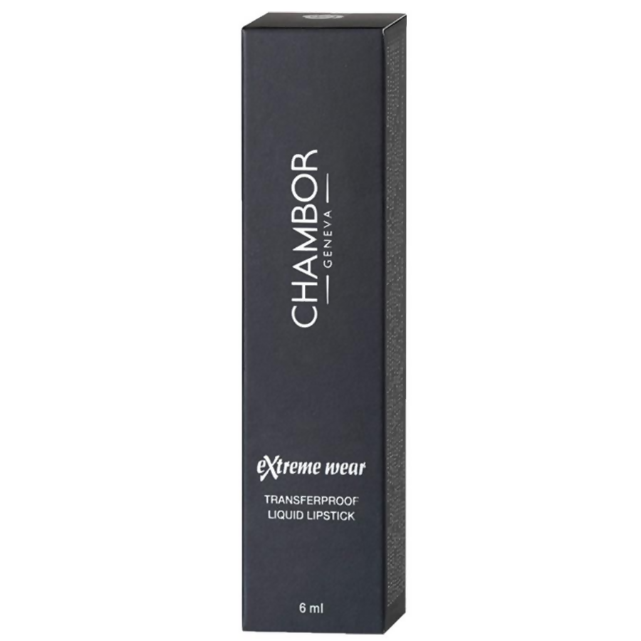 Chambor 464 Extreme Wear Transferproof Liquid Lipstick - Dark Amber - Distacart