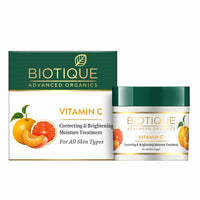 Thumbnail for Biotique Advanced Organics Vitamin C Correcting and Brightening Moisture Treatment