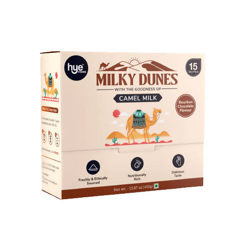 hye Foods Milky Dunes With The Goodness Of Camel Milk-Bourbon Chocolate Flavour