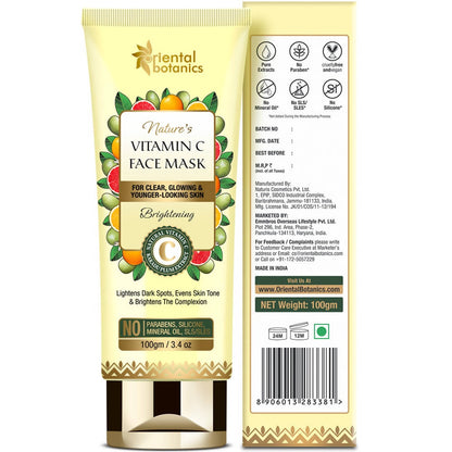 Oriental Botanics Nature’s Vitamin C Brightening Face Mask