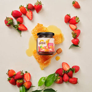 Eatopia Strawberry Honey Jam - Distacart