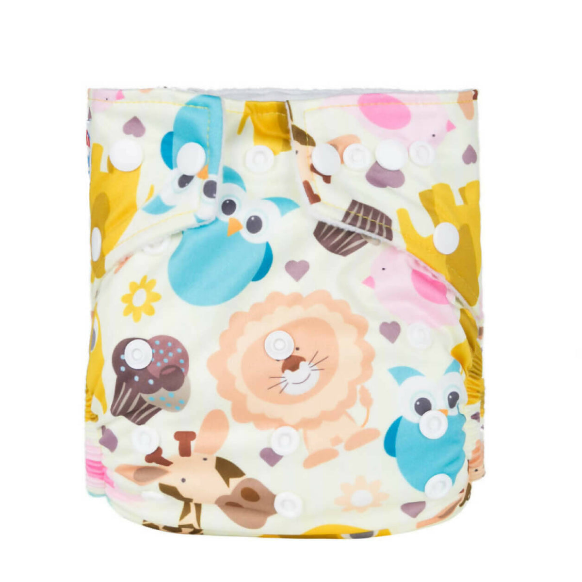 Sunshine Baby Bamboo Charcoal Reusable Diapers for New Born Babies - Distacart