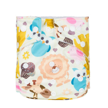 Sunshine Baby Bamboo Charcoal Reusable Diapers for New Born Babies - Distacart