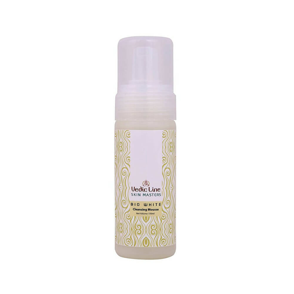 Vedic Line Skin Masters Bio White Cleansing Mousse - Distacart