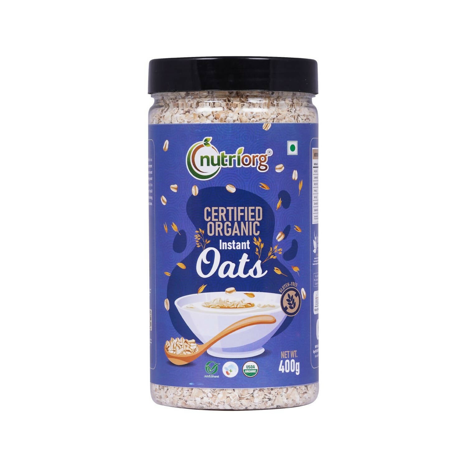 Nutriorg Certified Organic Instant Oats - Distacart