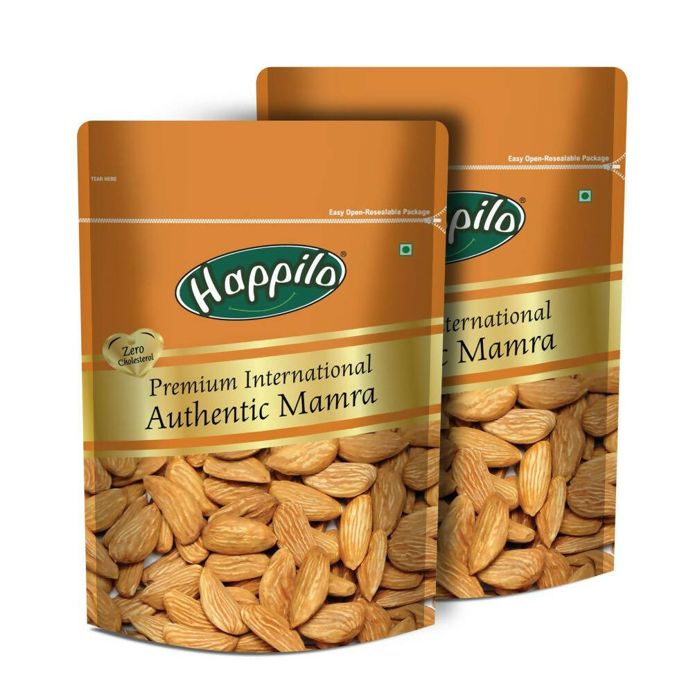 Happilo 100% Premium Authentic Mamra Almonds - Distacart
