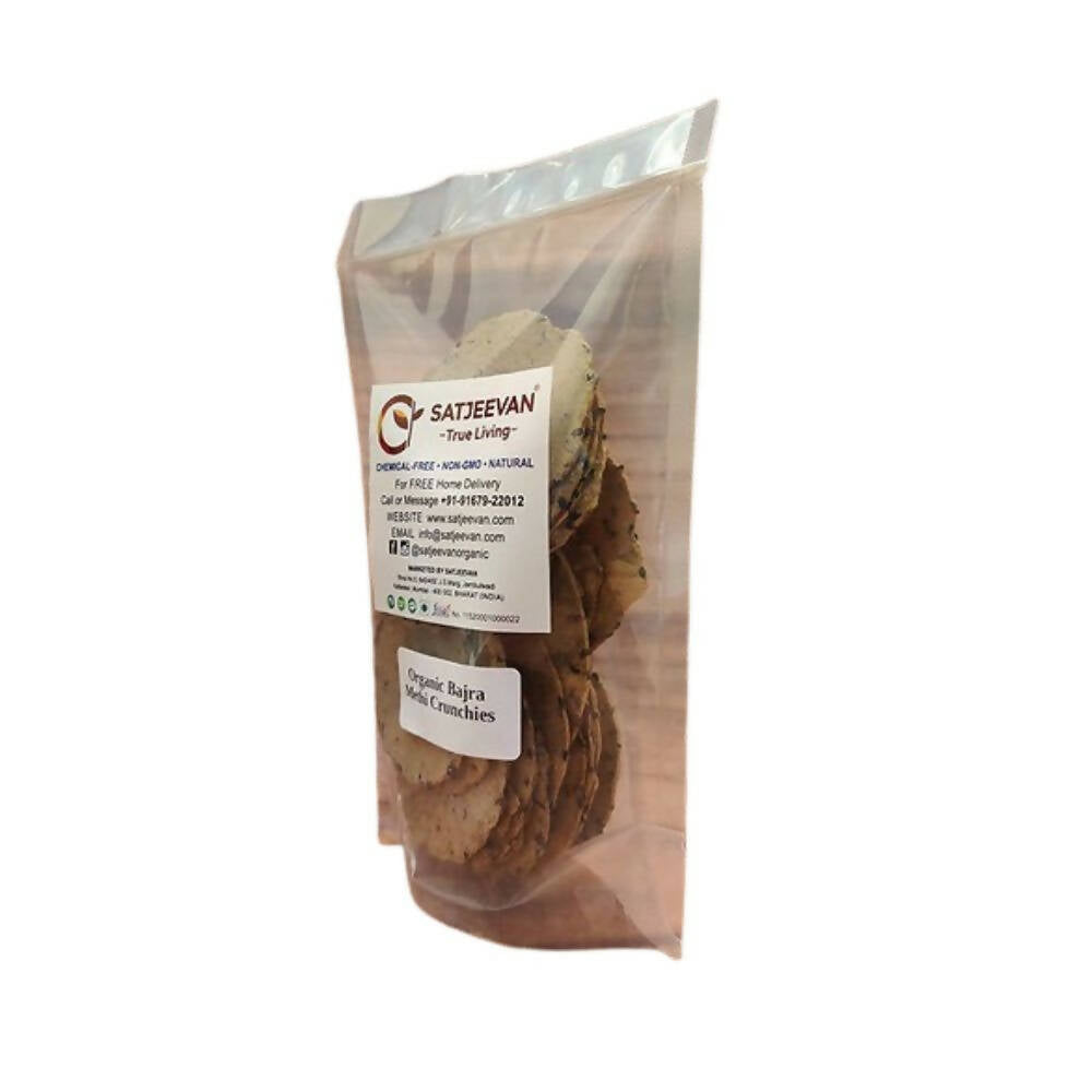 Satjeevan Organic Bajra Methi Crunchies - Distacart