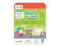 Thumbnail for Braintastic Brain Booster Game/Toy (6-99 Years)-Write & Wipe Reusable Activity Sheets with Marker & Jigsaw Puzzle Learning Tools for Kids 6+ Years - Distacart