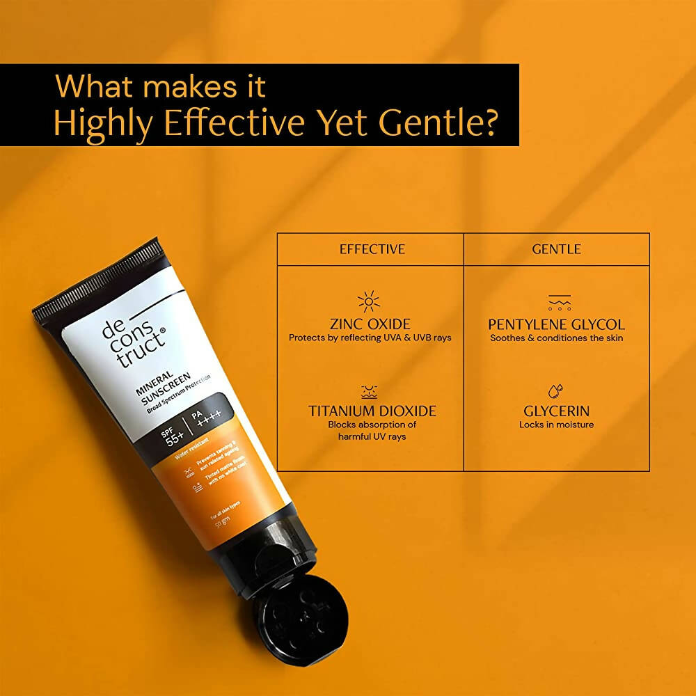Deconstruct Mineral Sunscreen - Distacart