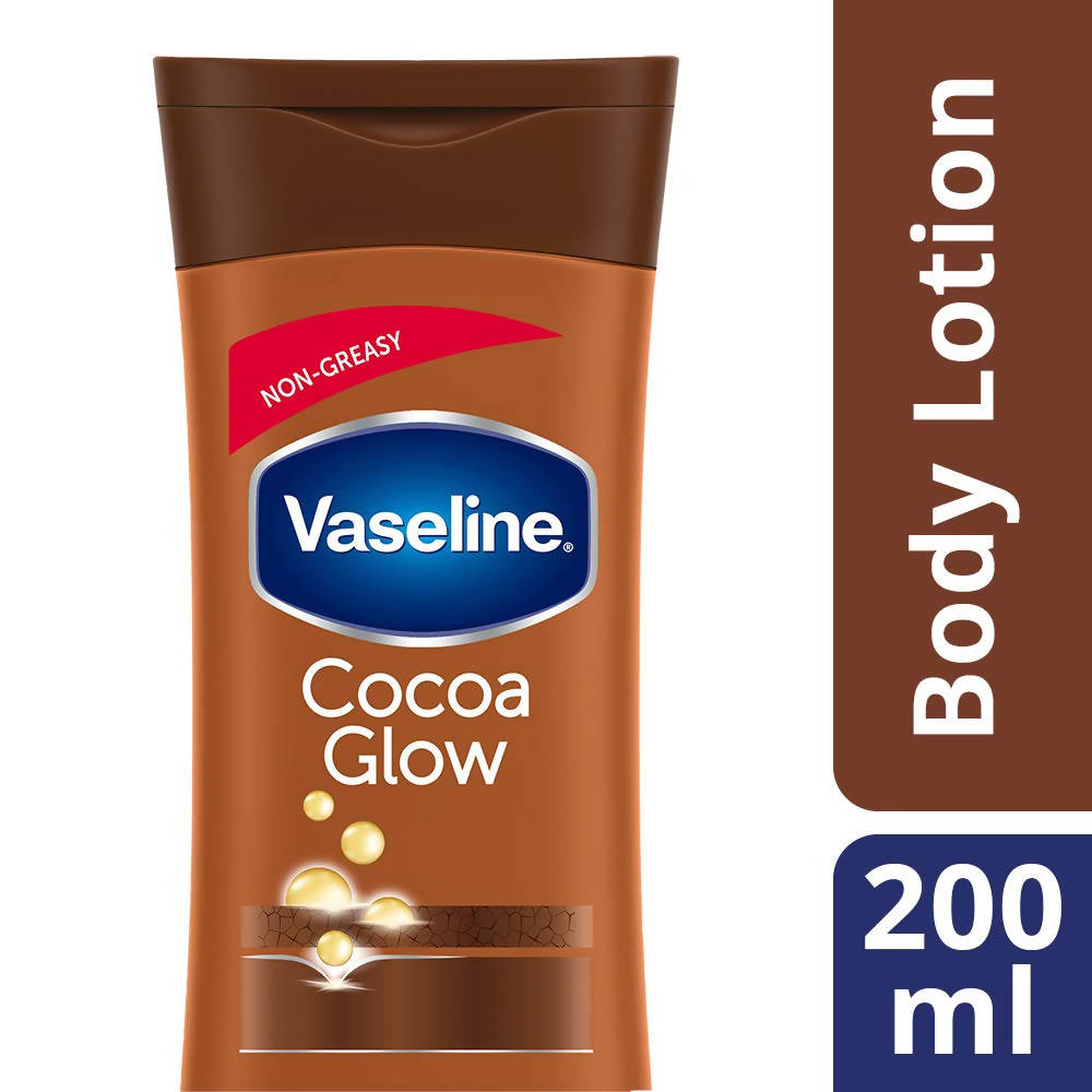 Vaseline Intensive Care Cocoa Glow Body Lotion (200 ml) - Distacart