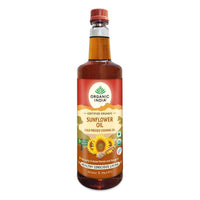 Thumbnail for Organic India Sunflower Cold Pressed Cooking Oil