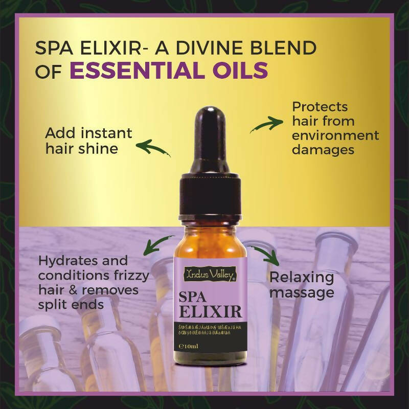 Indus Valley 100% Organic Hair Color & SPA with Essential Oil - Dark Brown - Distacart