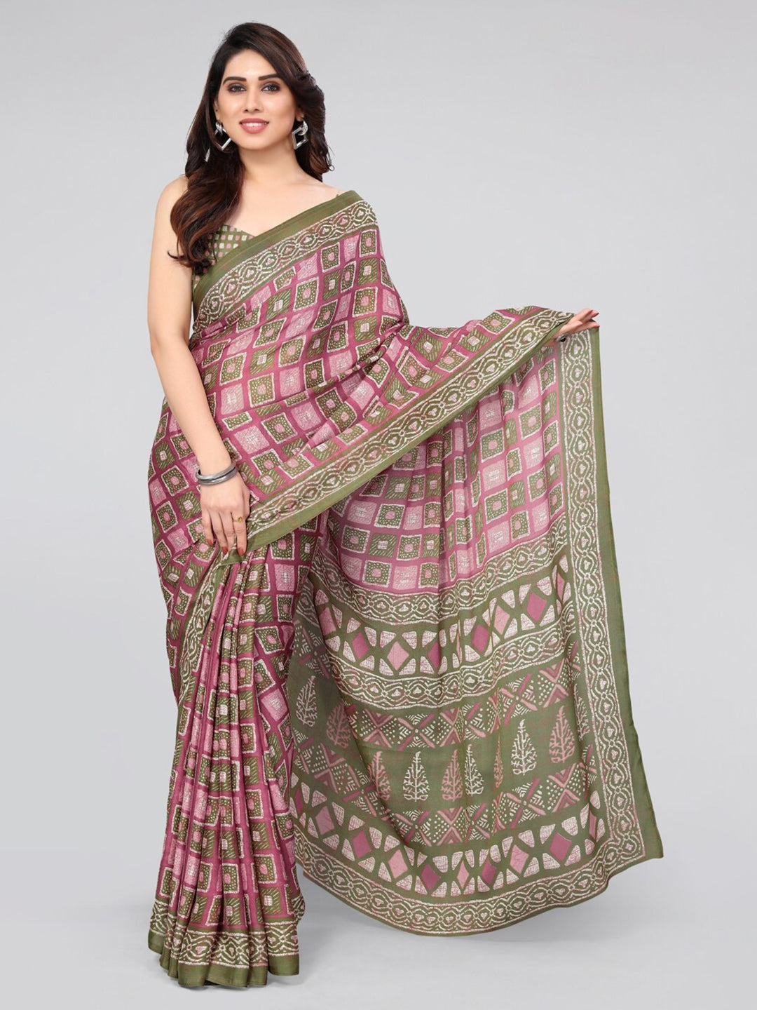 Kalini Chiffon Saree - Distacart