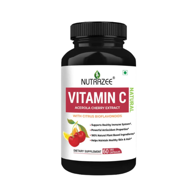 Nutrazee Plant Based Vitamin C Capsules - Distacart